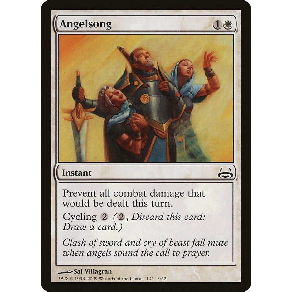 Image for Angelsong (15) (DDC) - Magic: The Gathering