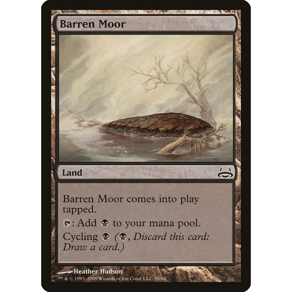 Image for Barren Moor (58) (DDC) - Magic: The Gathering