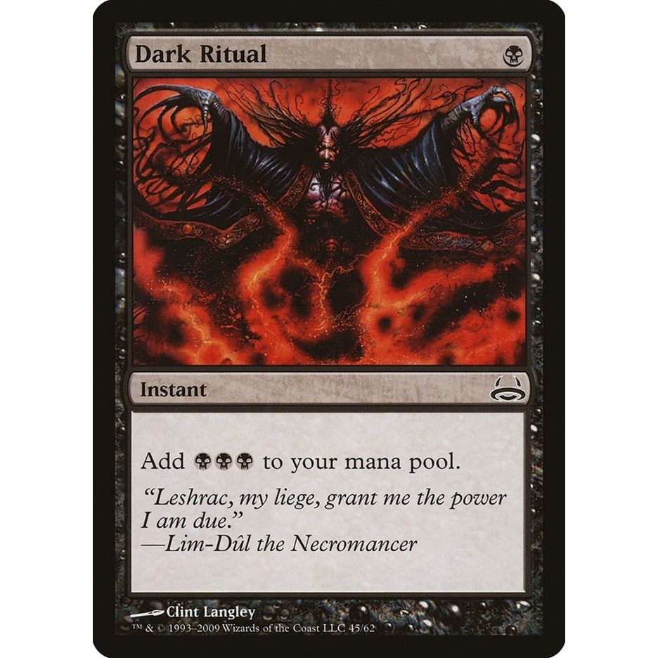 Image for Dark Ritual (45) (DDC) - Magic: The Gathering