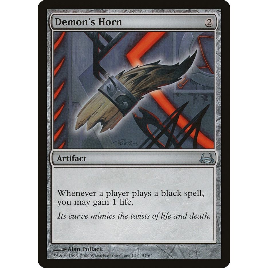 Image for Demon's Horn (57) (DDC) - Magic: The Gathering