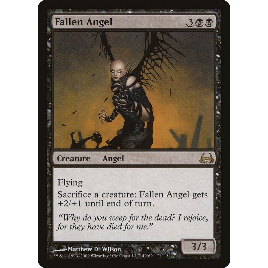 Image for Fallen Angel (42) (DDC) - Magic: The Gathering