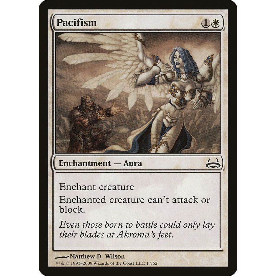 Image for Pacifism (17) (DDC) - Magic: The Gathering
