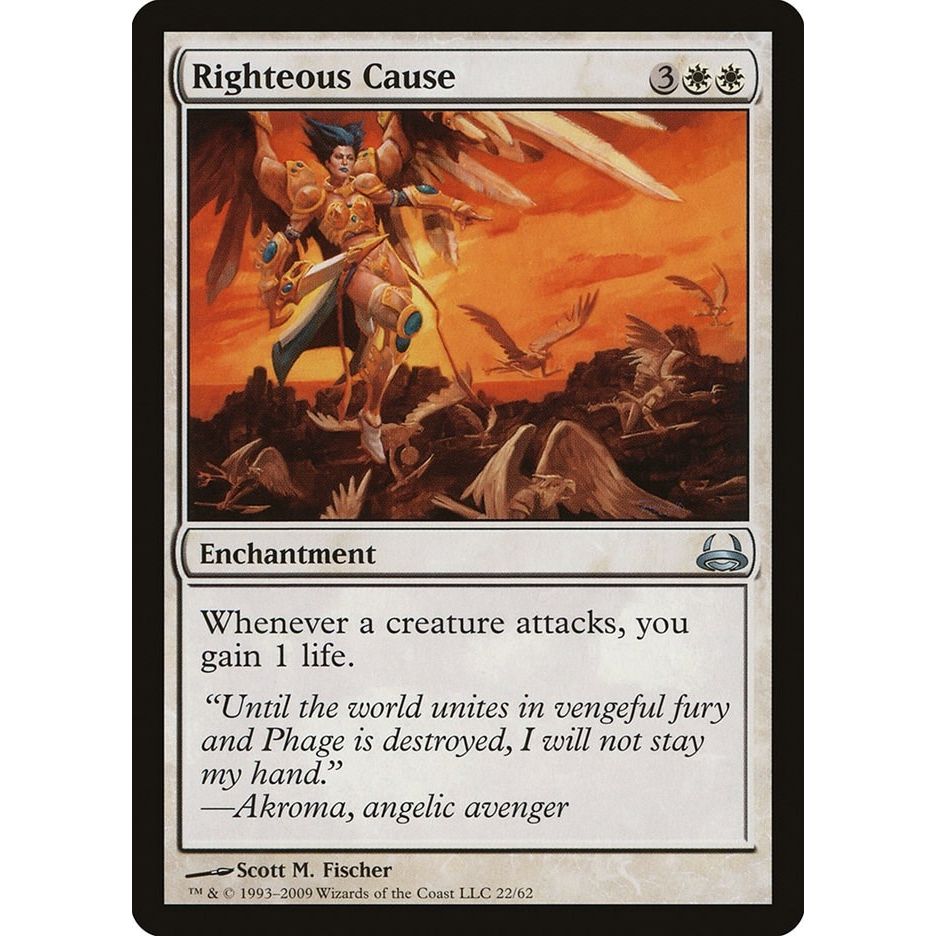 Image for Righteous Cause (22) (DDC) - Magic: The Gathering