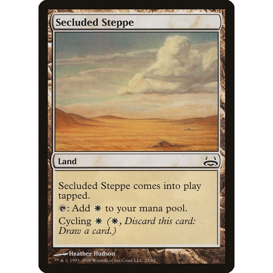 Image for Secluded Steppe (25) (DDC) - Magic: The Gathering