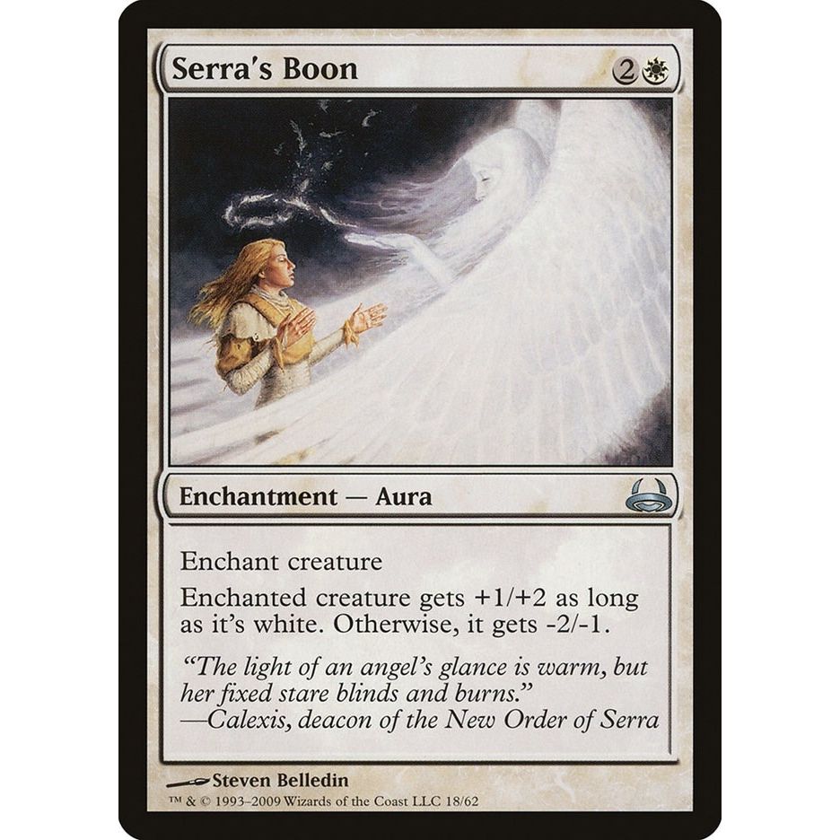 Image for Serra's Boon (18) (DDC) - Magic: The Gathering