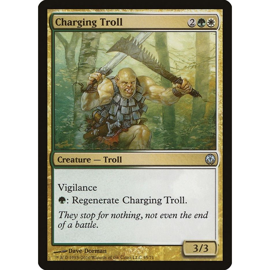 Image for Charging Troll (45) (DDE) - Magic: The Gathering