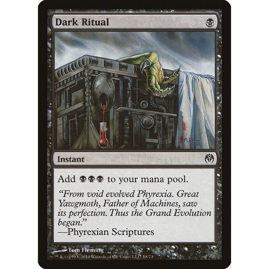 Image for Dark Ritual (18) (DDE) - Magic: The Gathering
