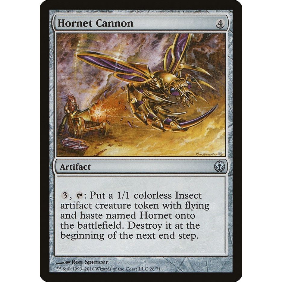 Image for Hornet Cannon (28) (DDE) - Magic: The Gathering