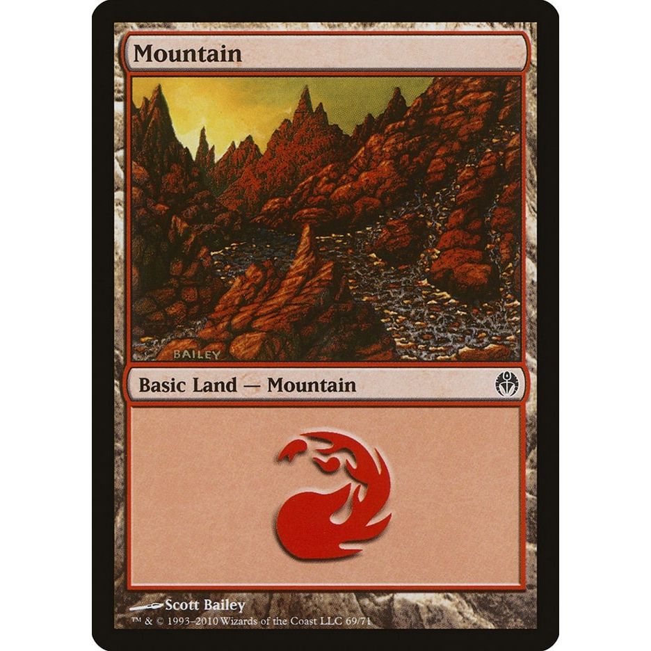 Image for Mountain (69) (69) (DDE) - Magic: The Gathering