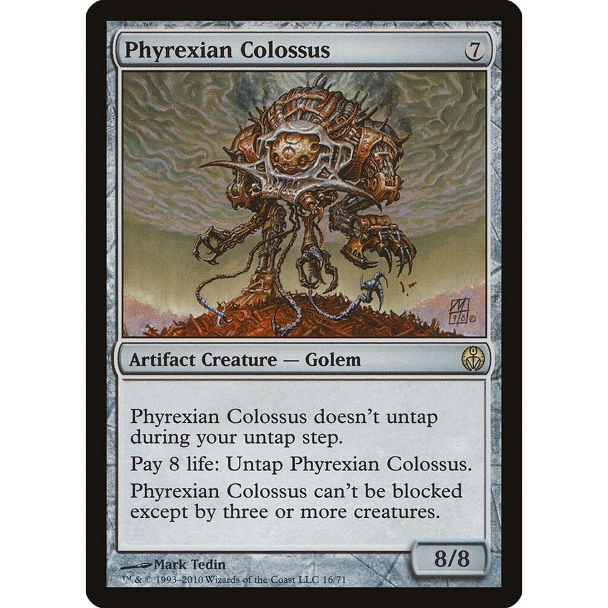 Image for Phyrexian Colossus (16) (DDE) - Magic: The Gathering