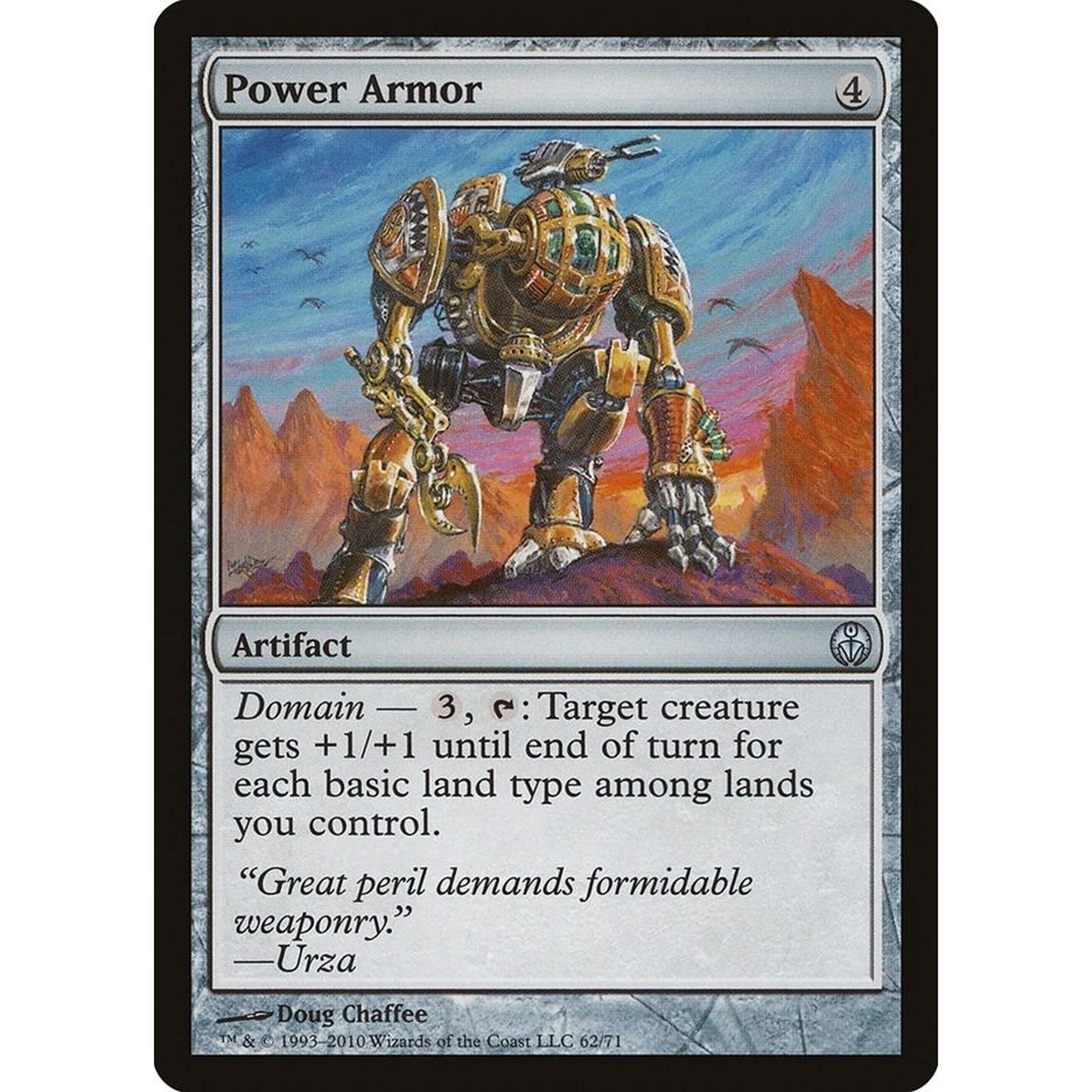 Image for Power Armor (62) (DDE) - Magic: The Gathering