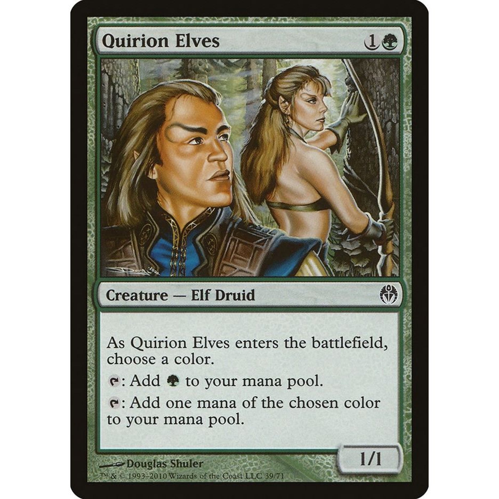 Image for Quirion Elves (39) (DDE) - Magic: The Gathering