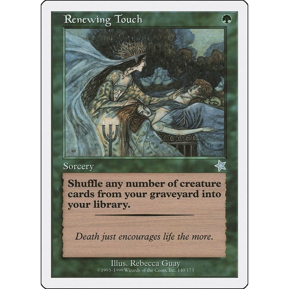 Image for Renewing Touch (140) (S99) - Magic: The Gathering