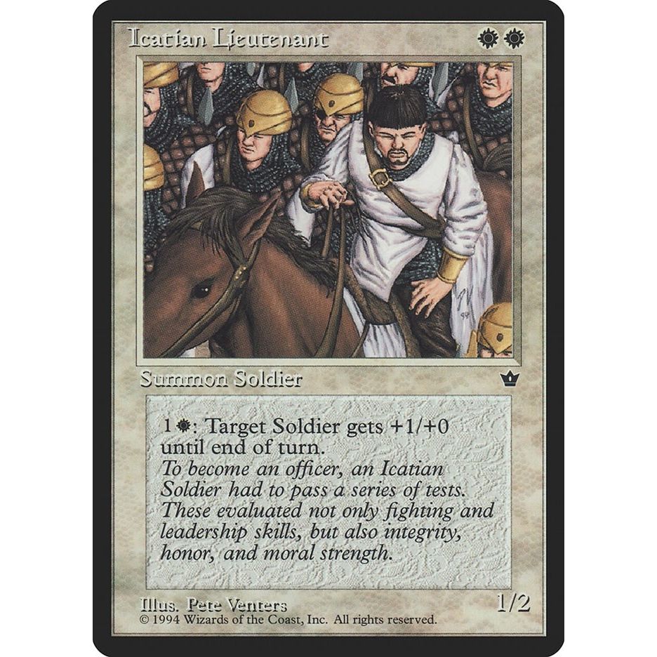 Image for Icatian Lieutenant (FEM) - Magic: The Gathering