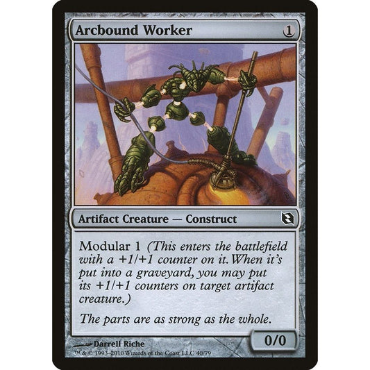 Image for Arcbound Worker (40) (DDF) - Magic: The Gathering