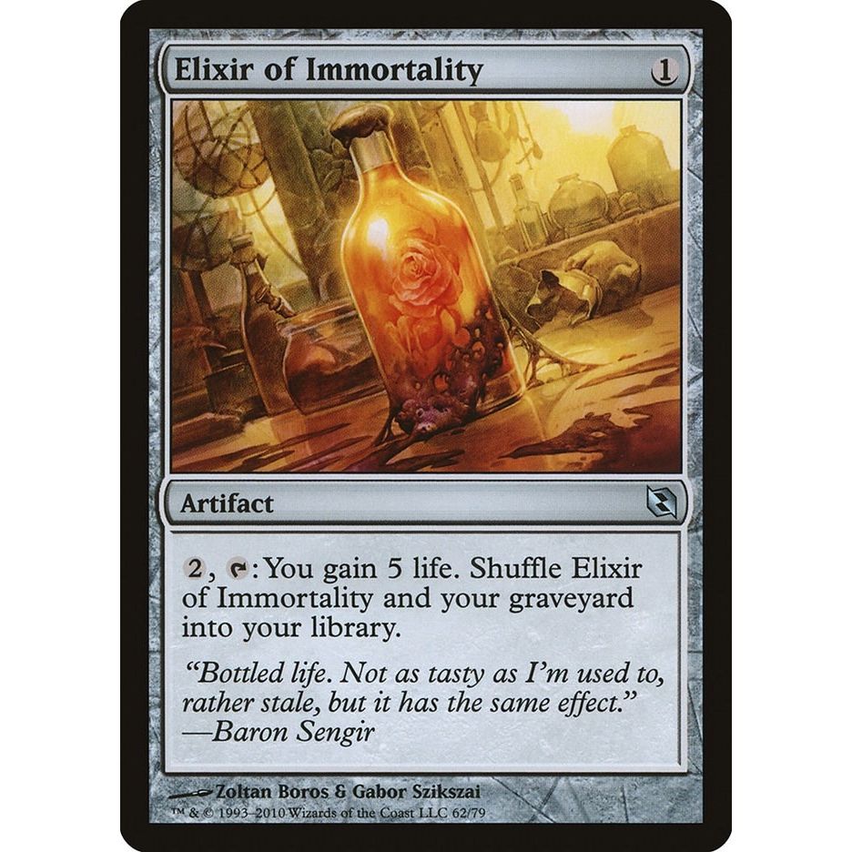 Image for Elixir of Immortality (62) (DDF) - Magic: The Gathering