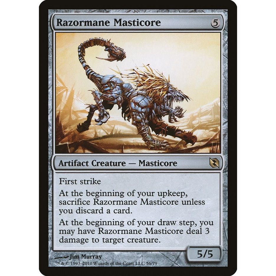 Image for Razormane Masticore (56) (DDF) - Magic: The Gathering