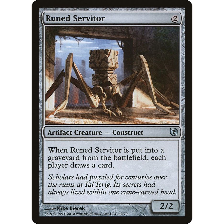 Image for Runed Servitor (42) (DDF) - Magic: The Gathering