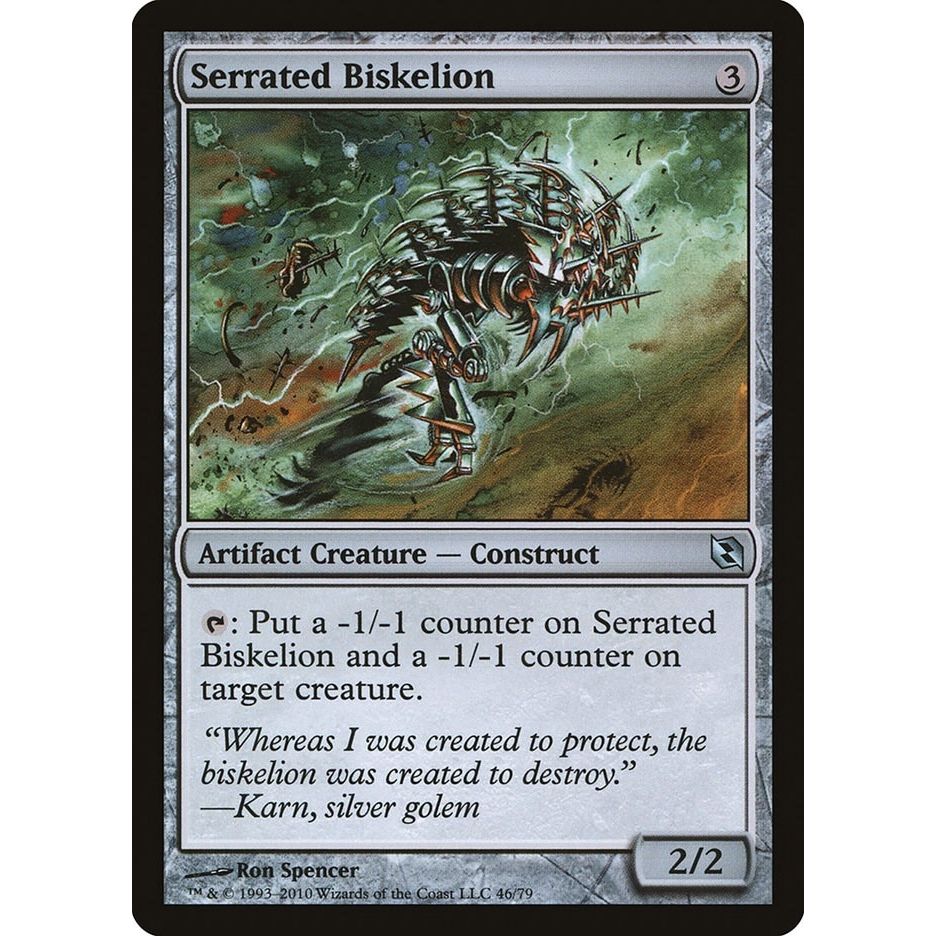 Image for Serrated Biskelion (46) (DDF) - Magic: The Gathering