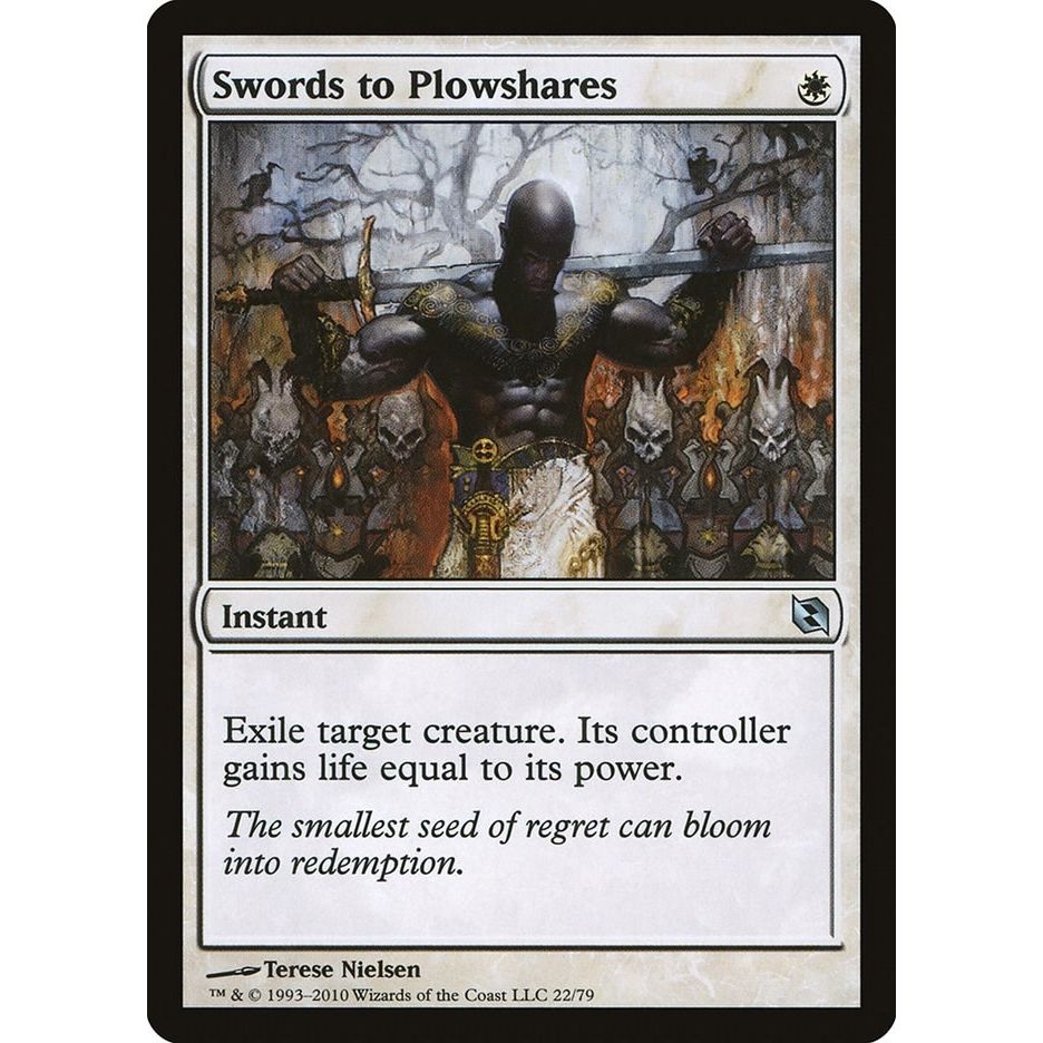 Image for Swords to Plowshares (22) (DDF) - Magic: The Gathering