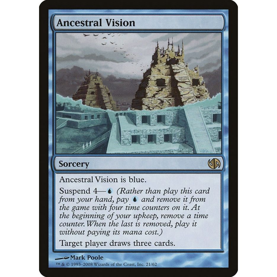 Image for Ancestral Vision (21) (DD2) - Magic: The Gathering
