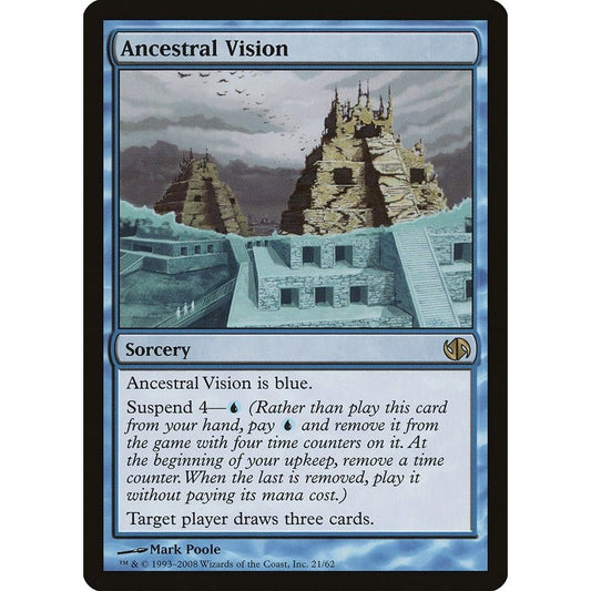 Image for Ancestral Vision (21) (DD2) - Magic: The Gathering