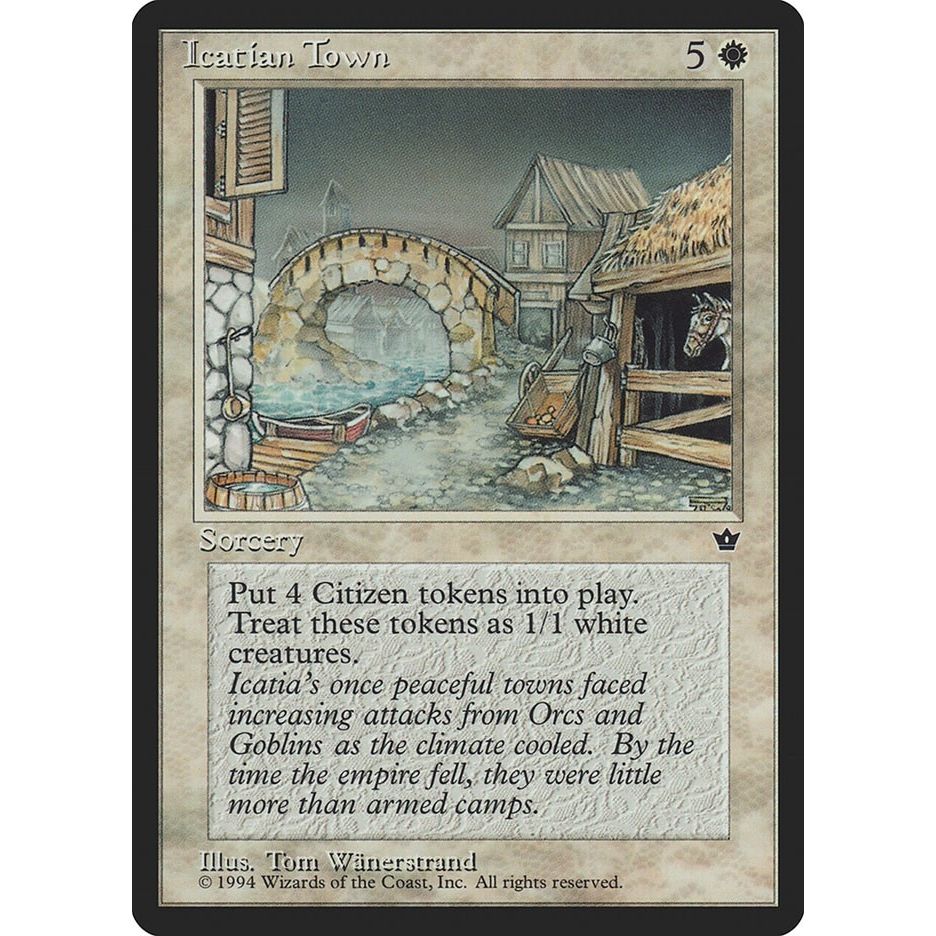 Image for Icatian Town (FEM) - Magic: The Gathering