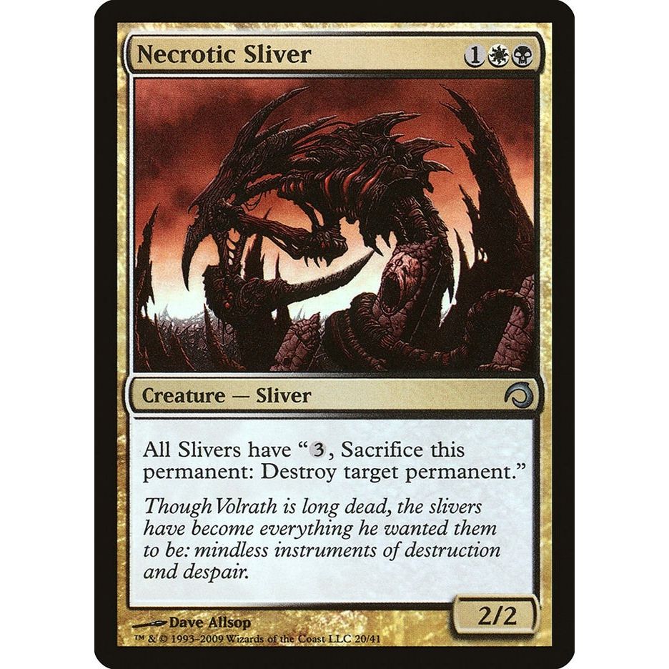 Image for Necrotic Sliver (20) (PDS) - Magic: The Gathering