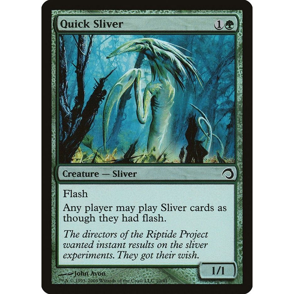 Image for Quick Sliver (10) (PDS) - Magic: The Gathering