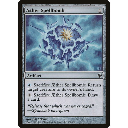 Image for Aether Spellbomb (102) (ARC) - Magic: The Gathering