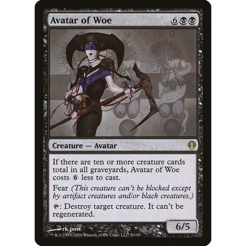 Image for Avatar of Woe (9) (ARC) - Magic: The Gathering