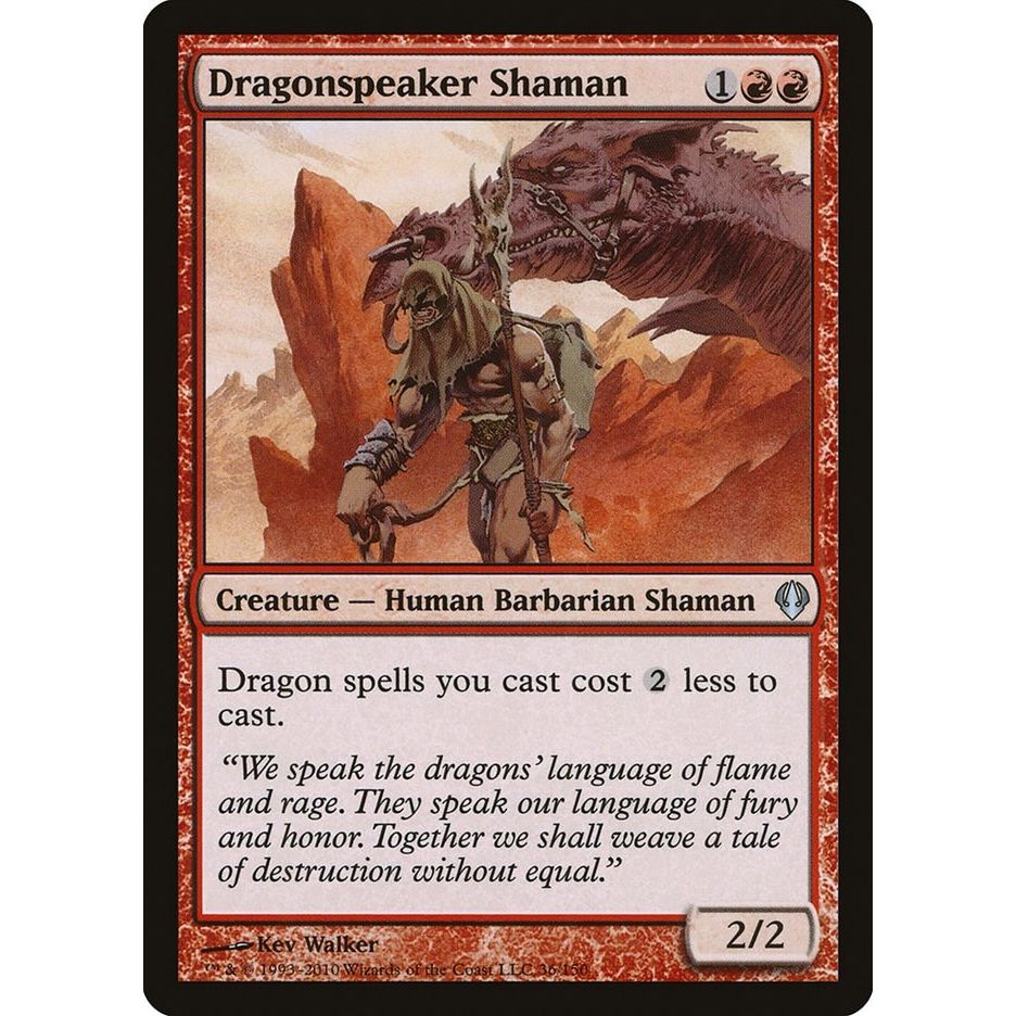 Image for Dragonspeaker Shaman (36) (ARC) - Magic: The Gathering
