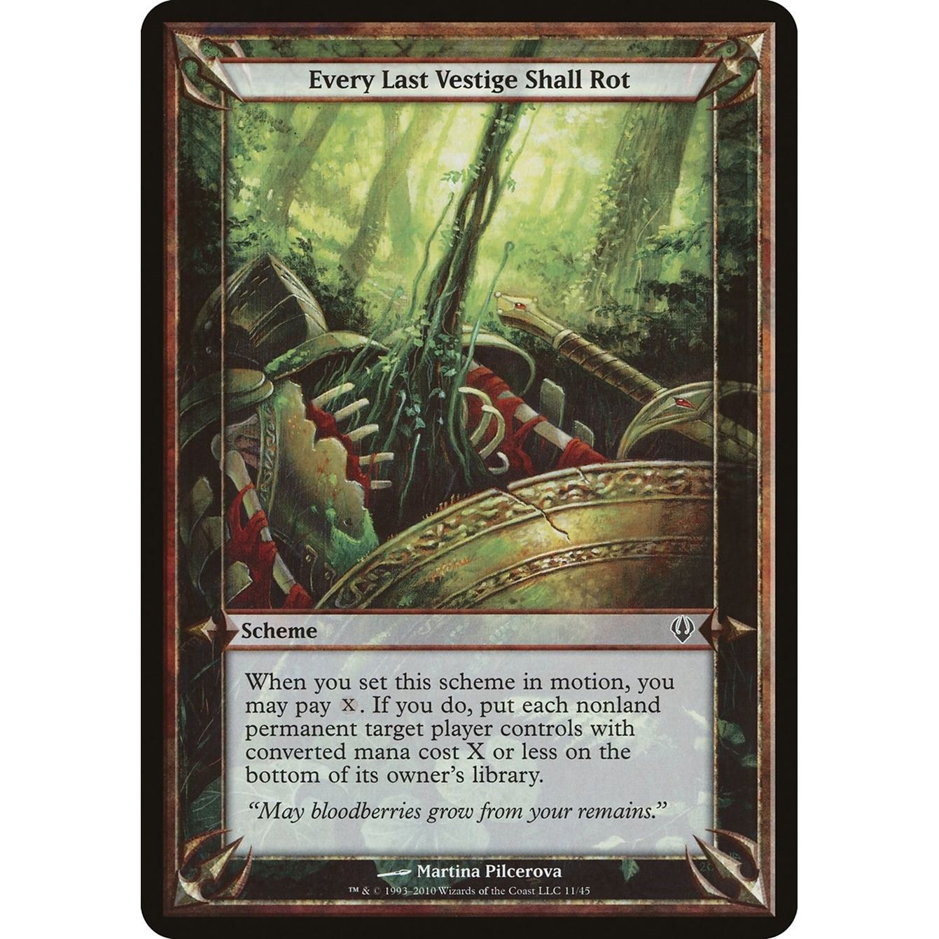 Image for Every Last Vestige Shall Rot (Archenemy) (OVER) - Magic: The Gathering