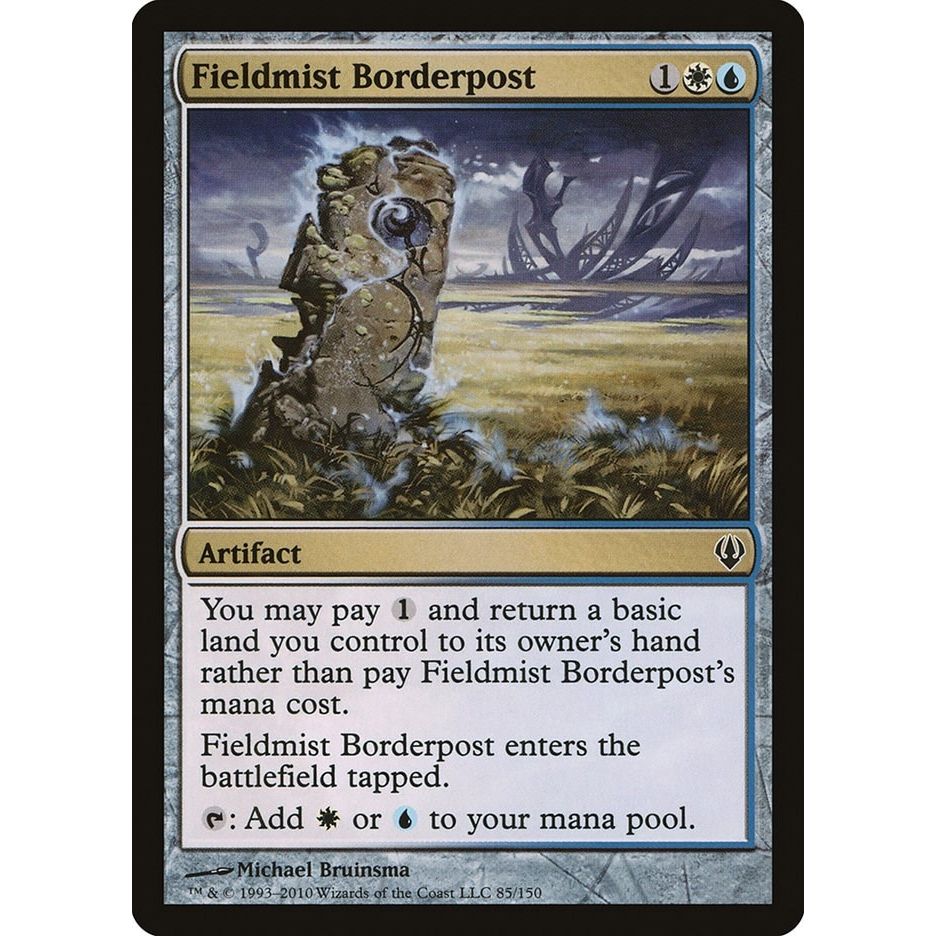 Image for Fieldmist Borderpost (85) (ARC) - Magic: The Gathering