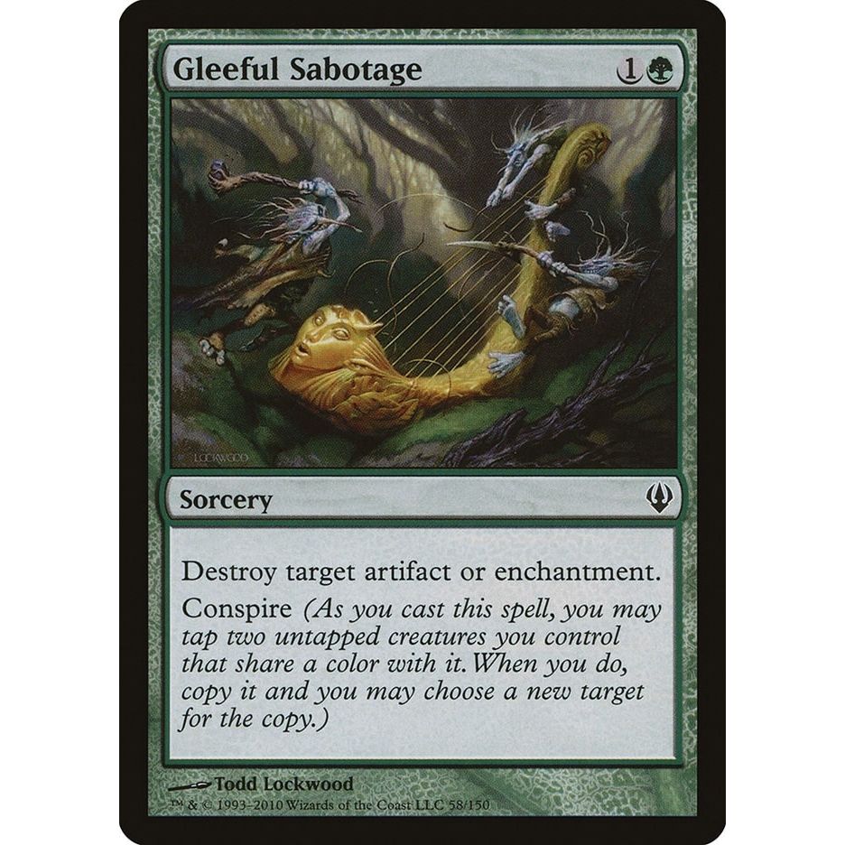 Image for Gleeful Sabotage (58) (ARC) - Magic: The Gathering