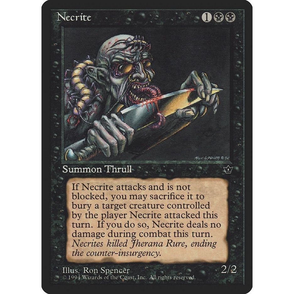 Image for Necrite (Spencer) (FEM) - Magic: The Gathering