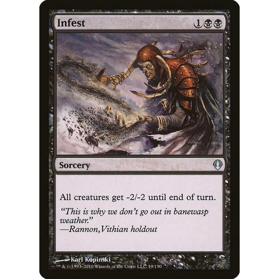 Image for Infest (19) (ARC) - Magic: The Gathering