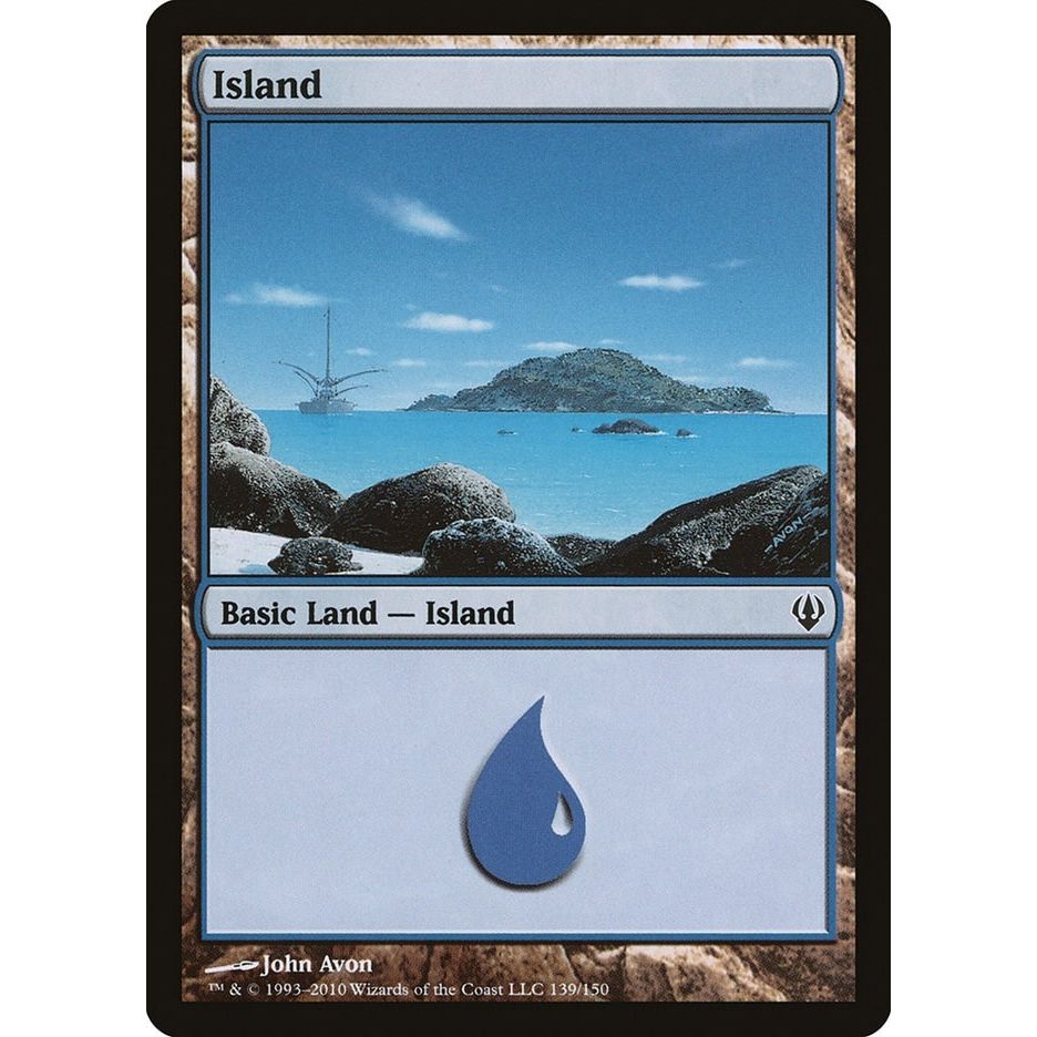 Image for Island (139) (139) (ARC) - Magic: The Gathering