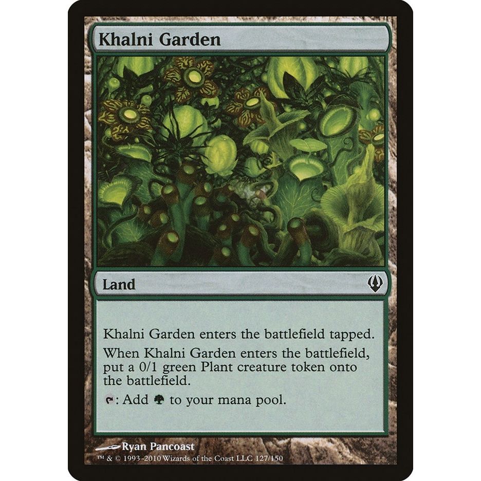 Image for Khalni Garden (127) (ARC) - Magic: The Gathering
