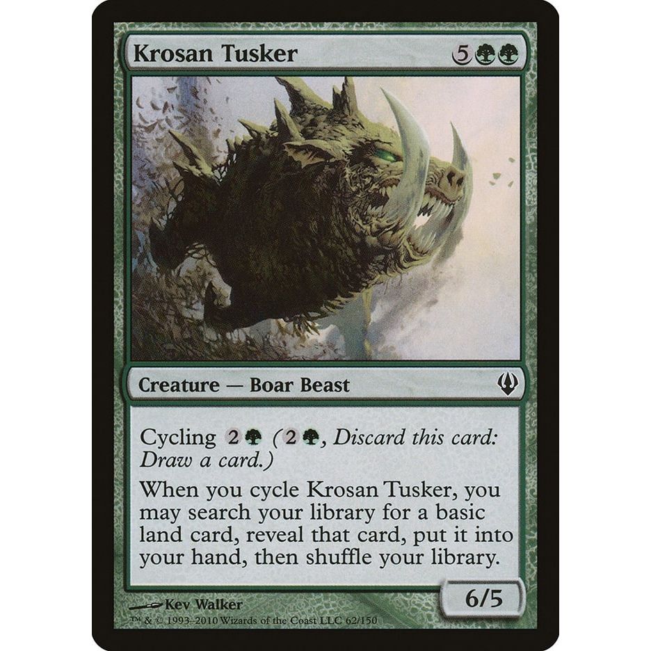 Image for Krosan Tusker (62) (ARC) - Magic: The Gathering