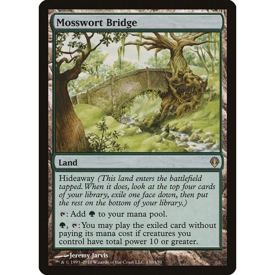 Image for Mosswort Bridge (130) (ARC) - Magic: The Gathering