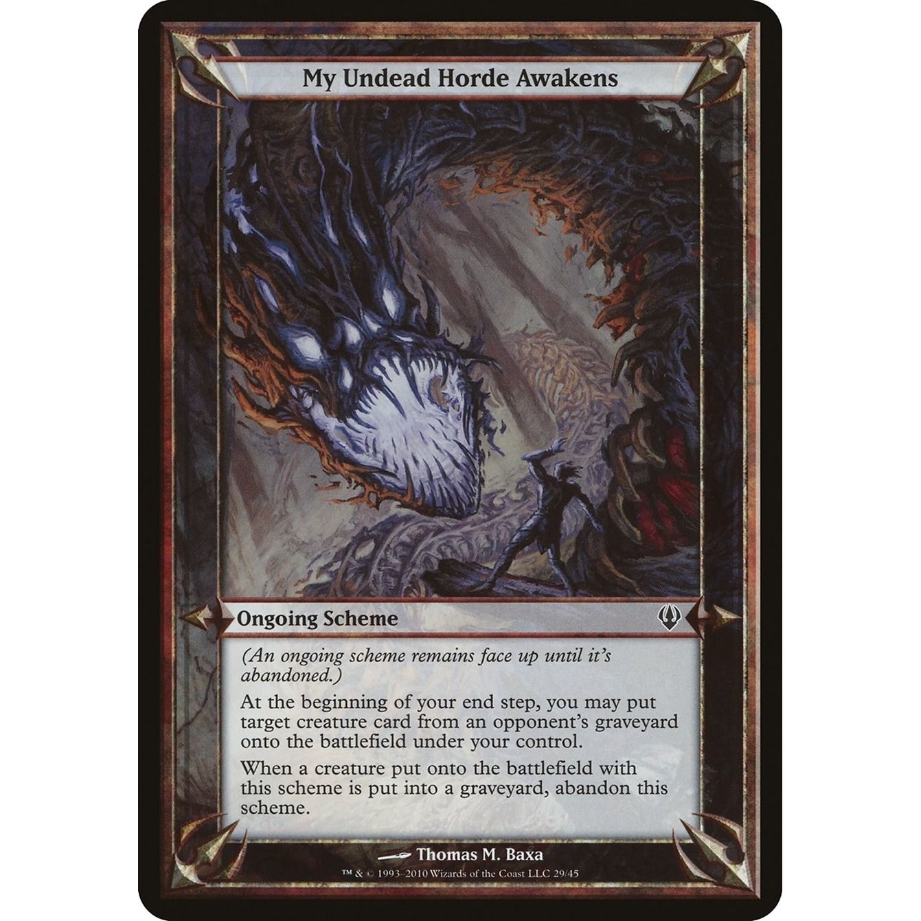 Image for My Undead Horde Awakens (Archenemy) (OVER) - Magic: The Gathering