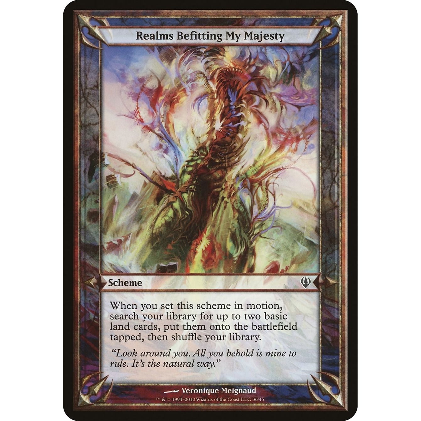 Image for Realms Befitting My Majesty (Archenemy) (OVER) - Magic: The Gathering