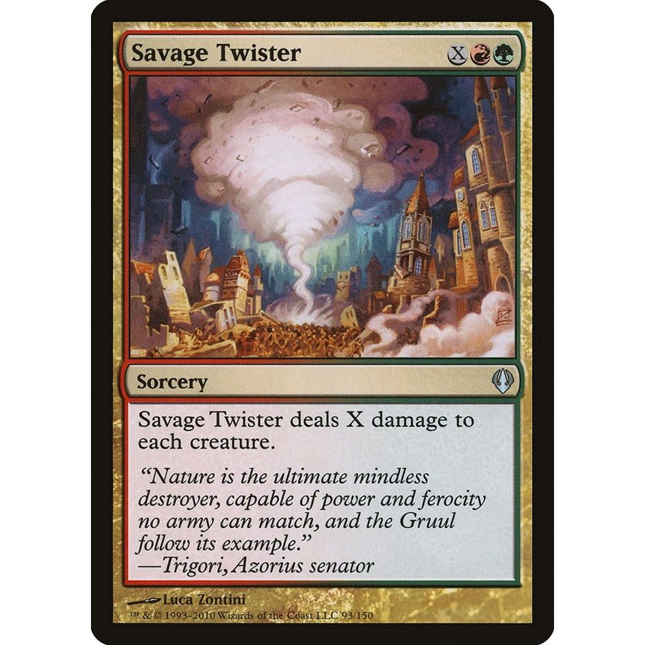 Image for Savage Twister (93) (ARC) - Magic: The Gathering