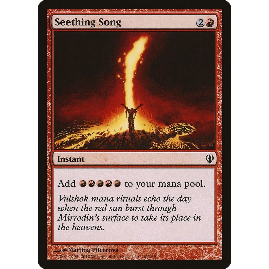 Image for Seething Song (46) (ARC) - Magic: The Gathering