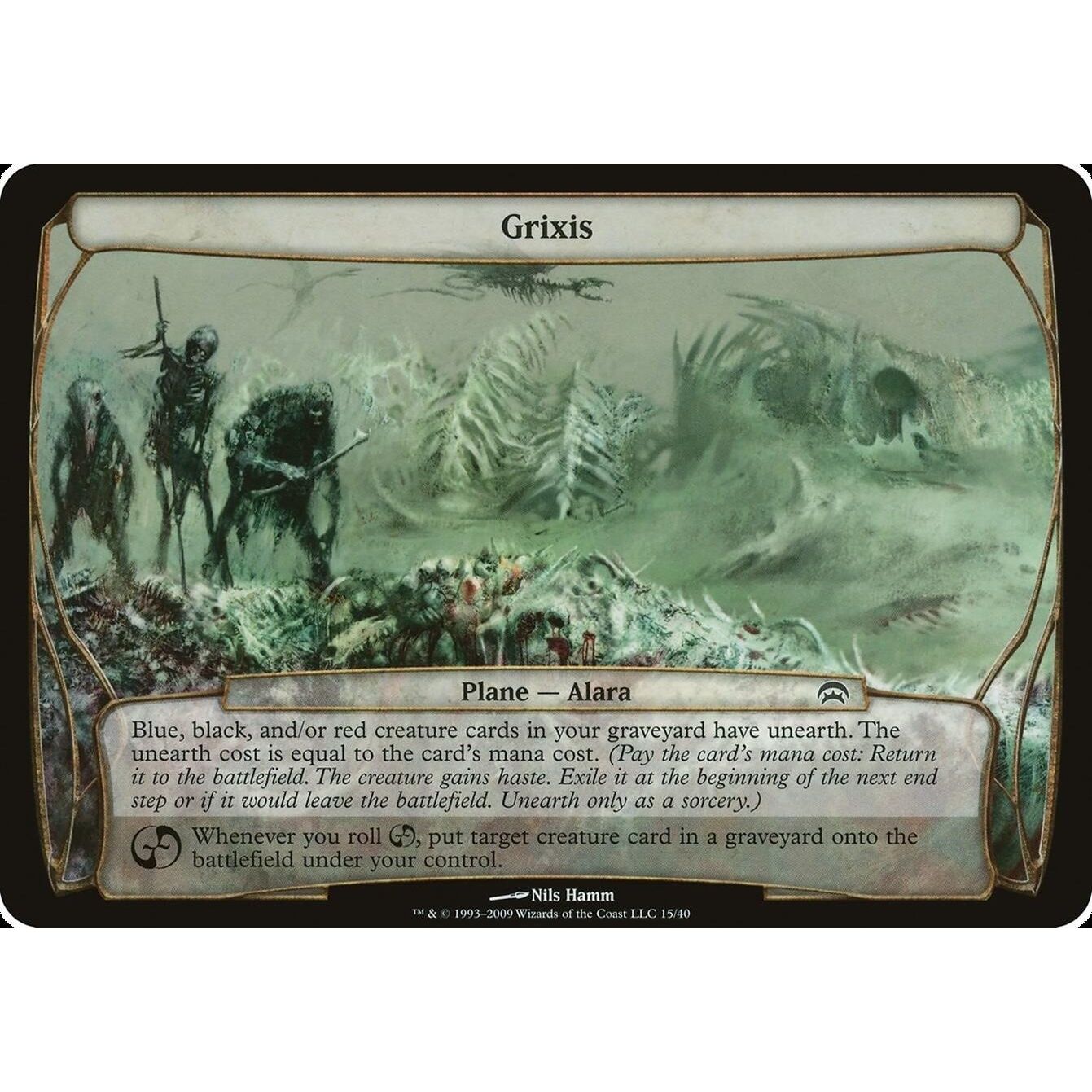 Image for Grixis (Planechase) (OVER) - Magic: The Gathering