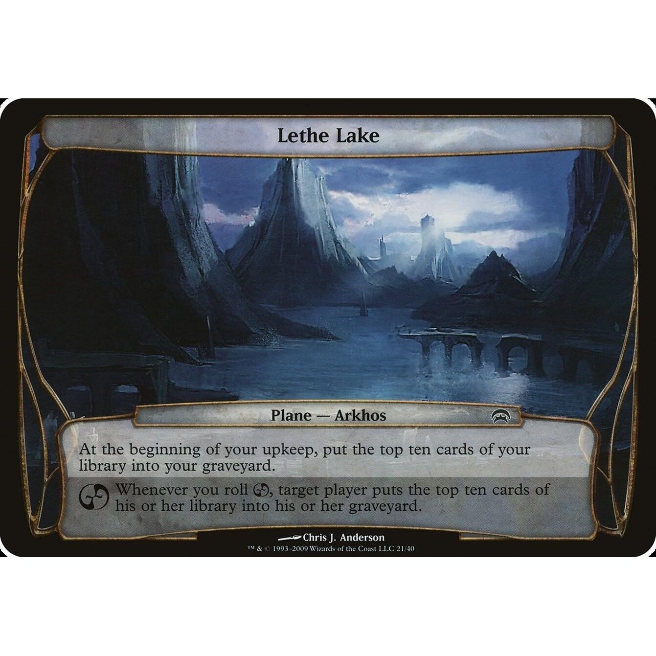 Image for Lethe Lake (Planechase) (OVER) - Magic: The Gathering