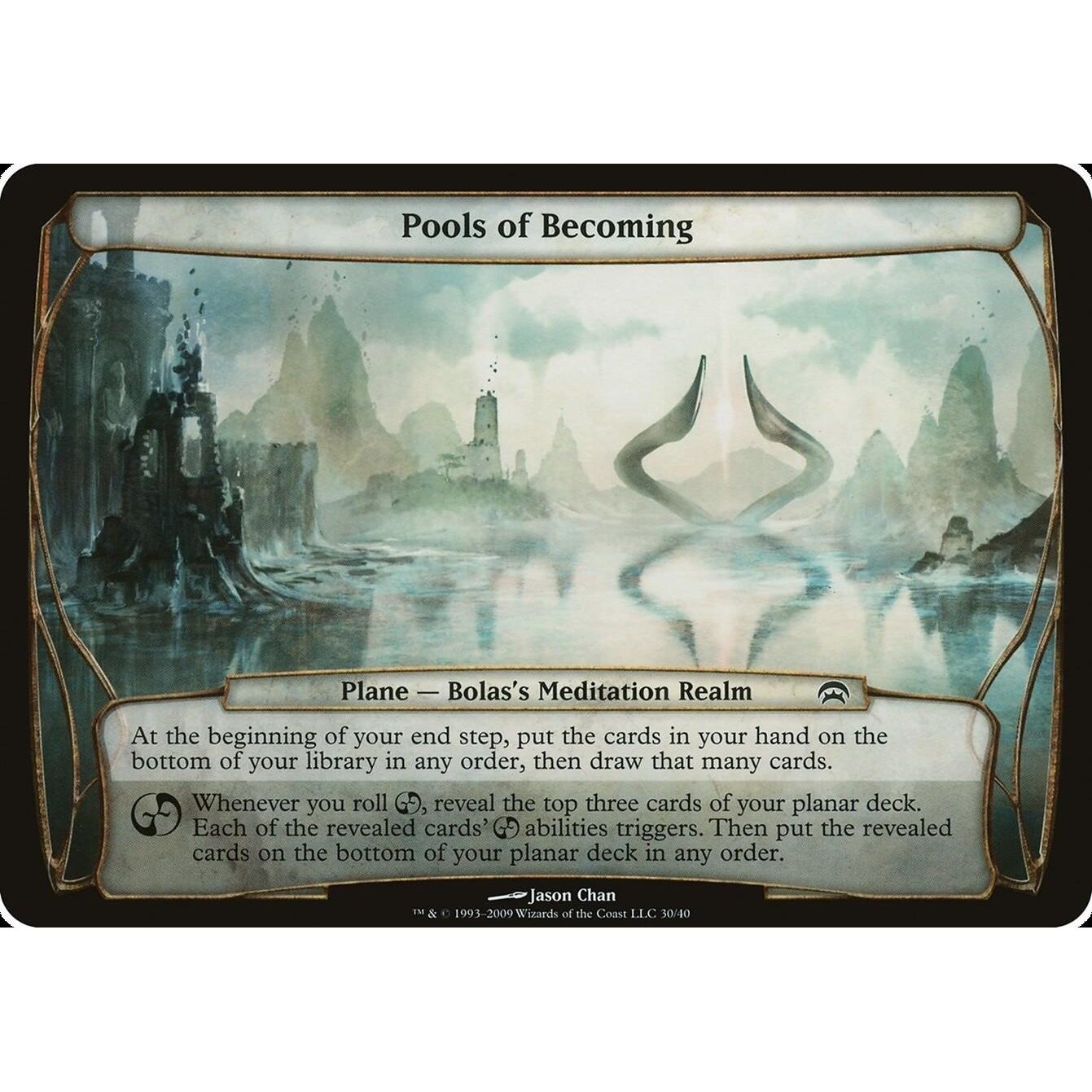 Image for Pools of Becoming (Planechase) (OVER) - Magic: The Gathering