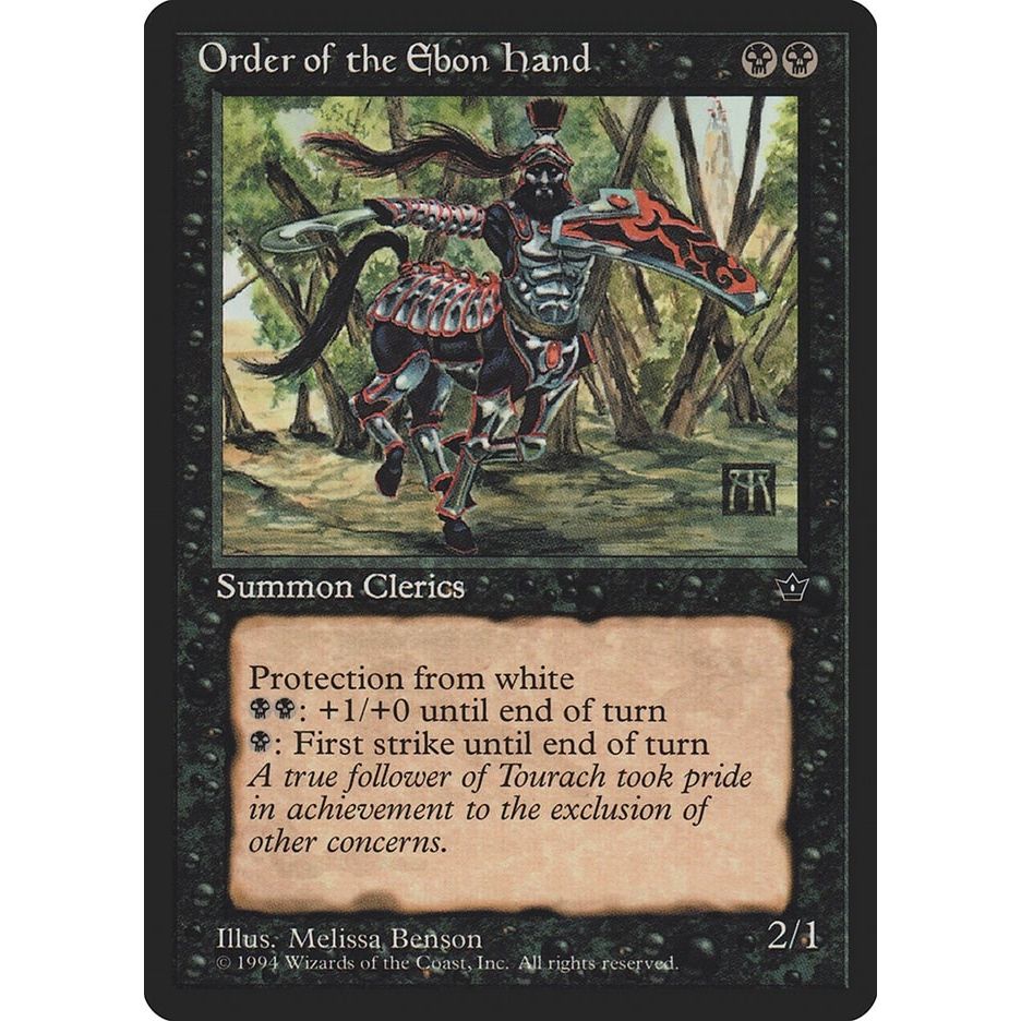 Image for Order of the Ebon Hand (Benson) (FEM) - Magic: The Gathering