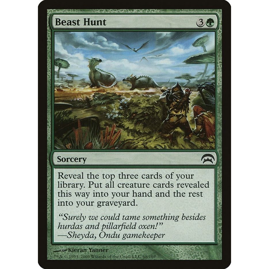 Image for Beast Hunt (68) (HOP) - Magic: The Gathering